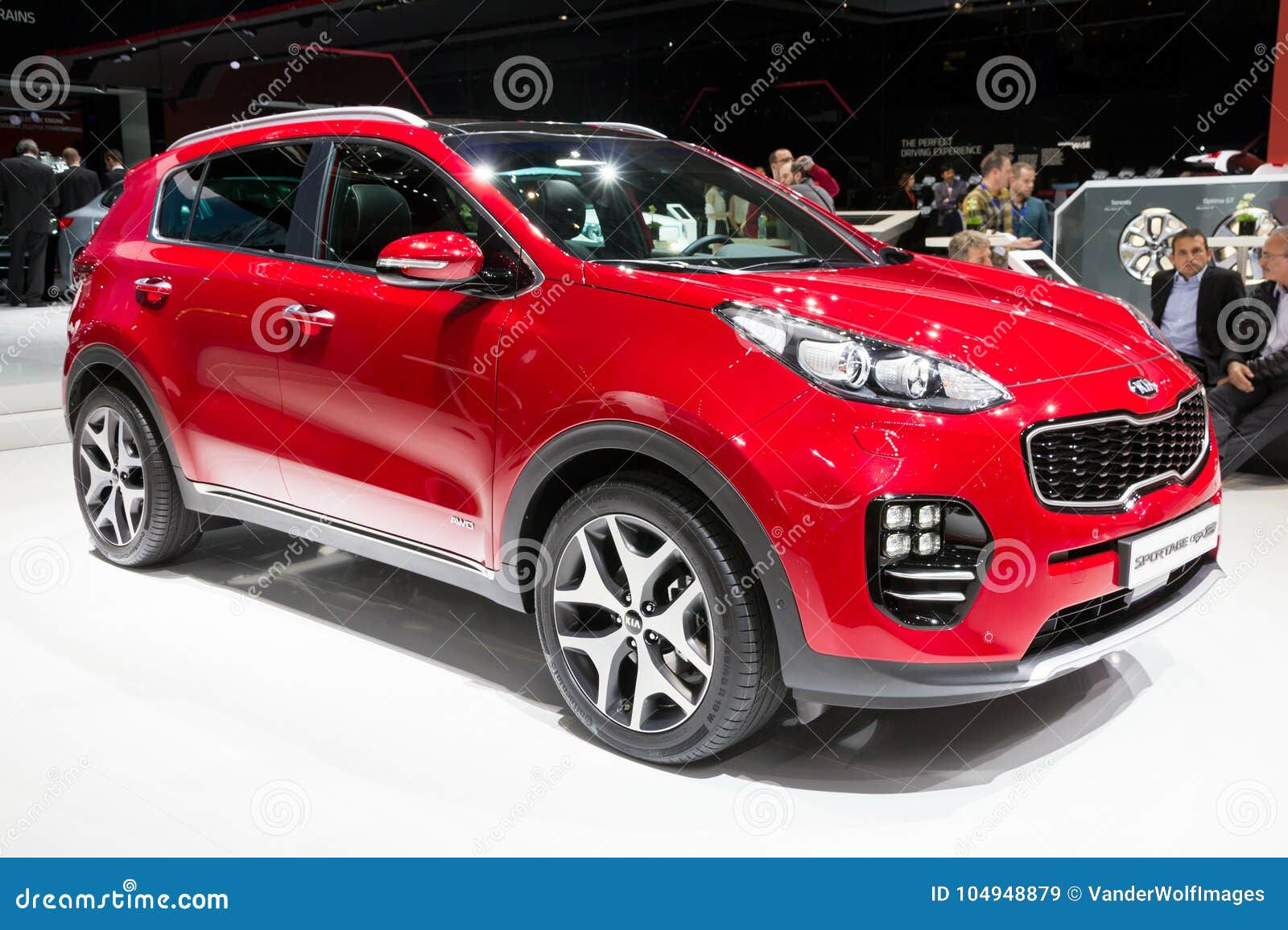 Wallpaper #P1PwNJMBYjRkjcHsl-gO413 Kia Sportage Compact GT Zeichnen Auto Suvs 4x4 Redaktionelles Stockbild