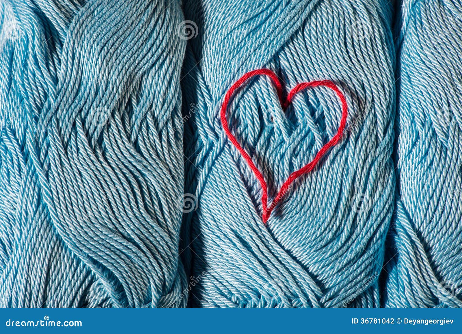 Wallpaper #HGdy7ZIBSpphPi3-_1jy396 Knitted Red Heart on Blue Stock Photo Image of Pattern 36781042