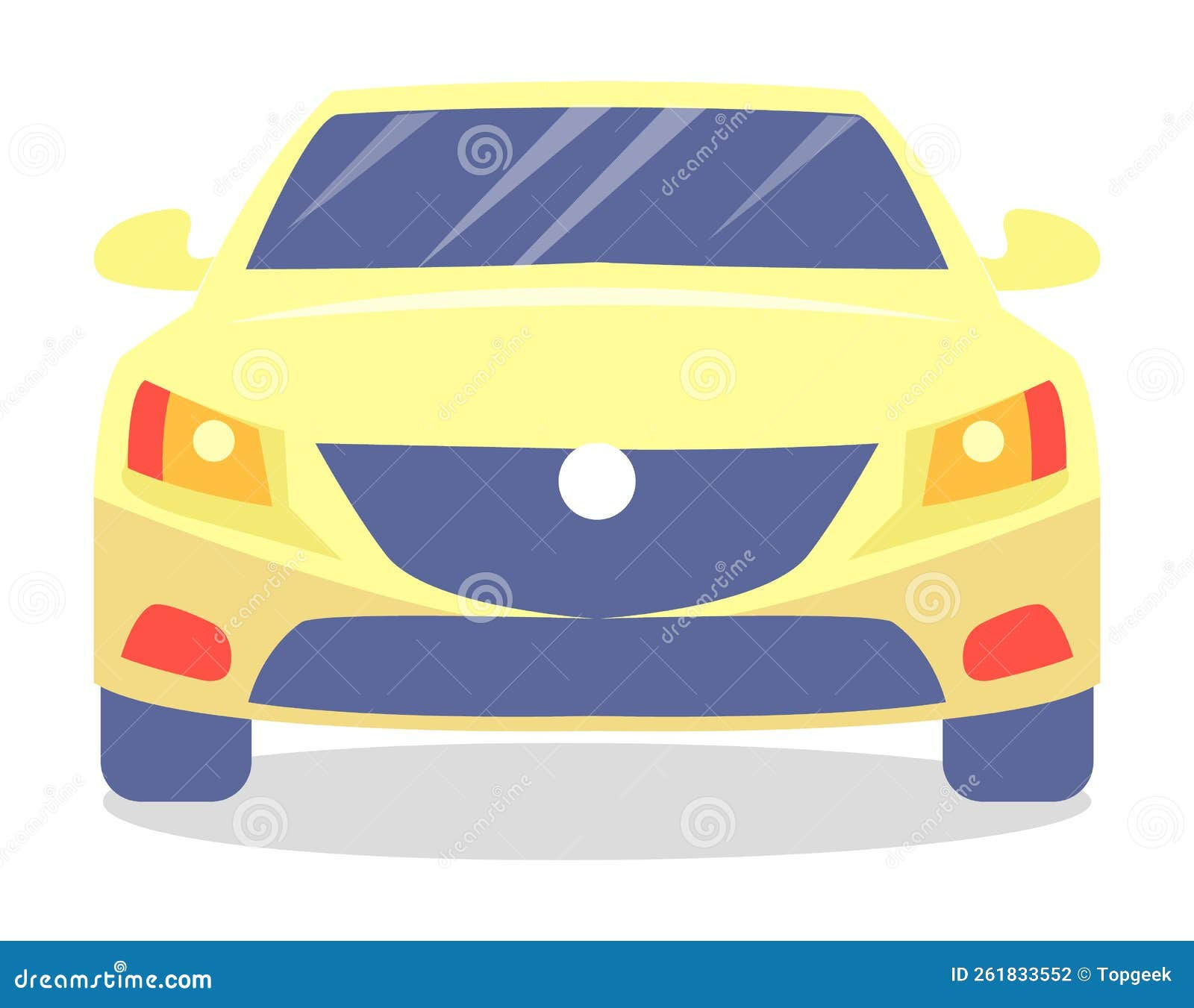 Wallpaper #60421 Yellow Mini Car Cartoon Vector Illustration 1910070 Vector Art at Vecteezy