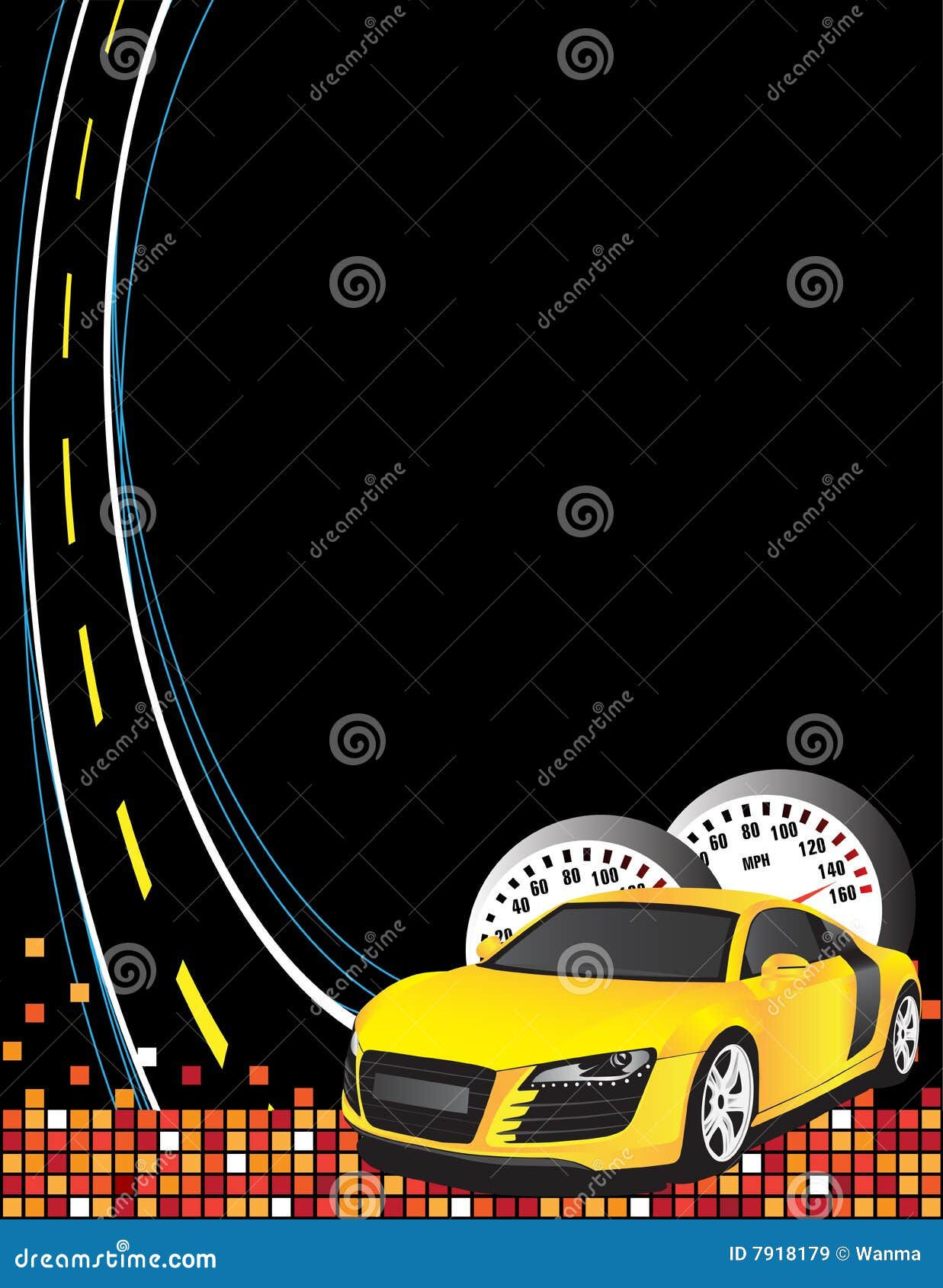 Wallpaper #60421 Yellow Mini Car Cartoon Vector Illustration 1910070 Vector Art at Vecteezy