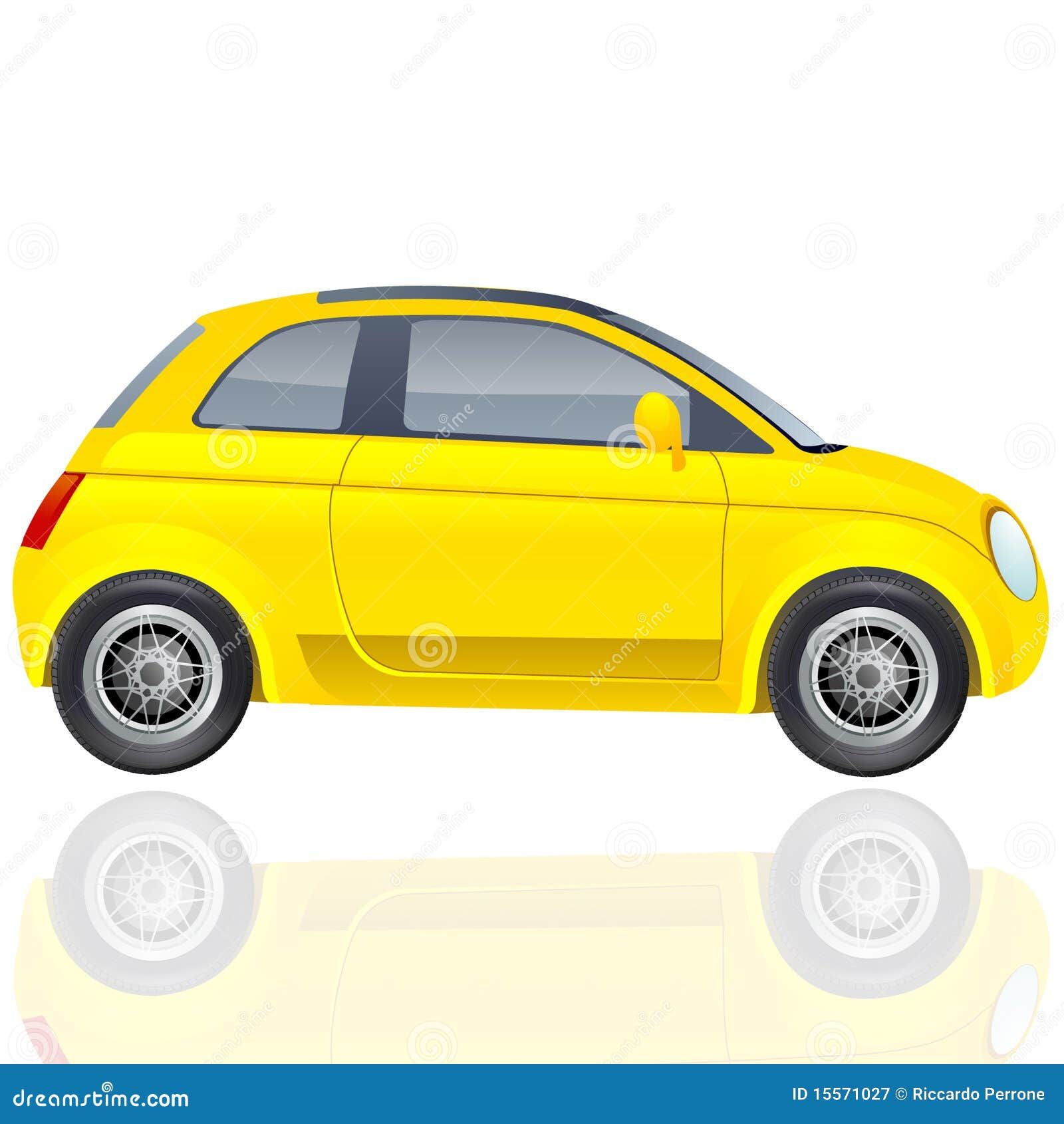 Wallpaper #60421 Yellow Mini Car Cartoon Vector Illustration 1910070 Vector Art at Vecteezy