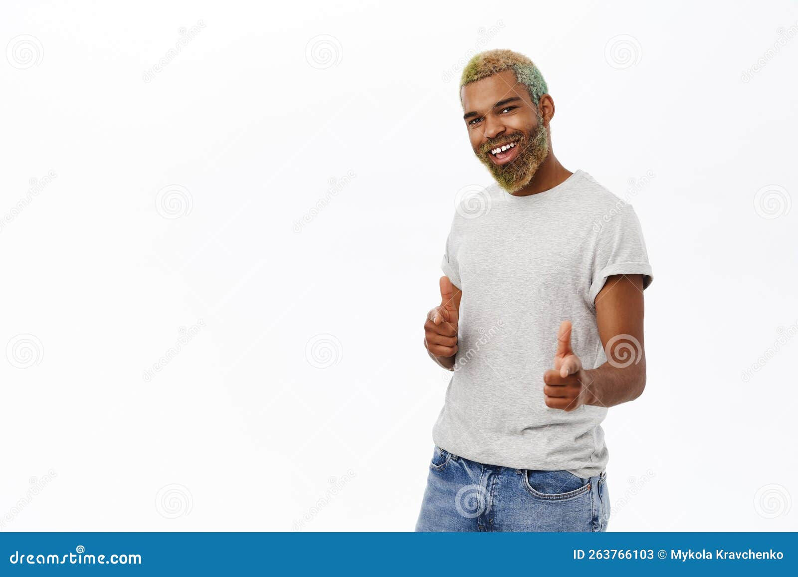 Wallpaper #IWf6_JIBSpphPi3-lZoB241 You Can Do It Smiling Enthusiastic Black Man Pointing Fingers at