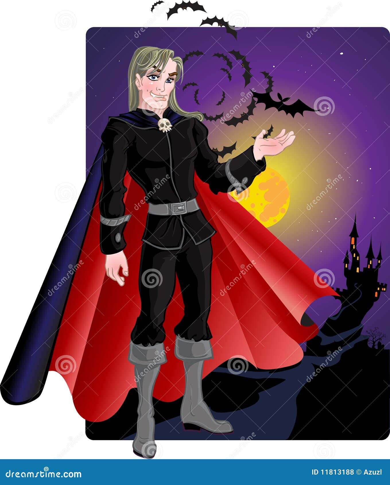 Wallpaper #r3KDMpMBX2lk1u3ogFrF291 Young Charming Vampire with Bats Stock Illustration Illustration of