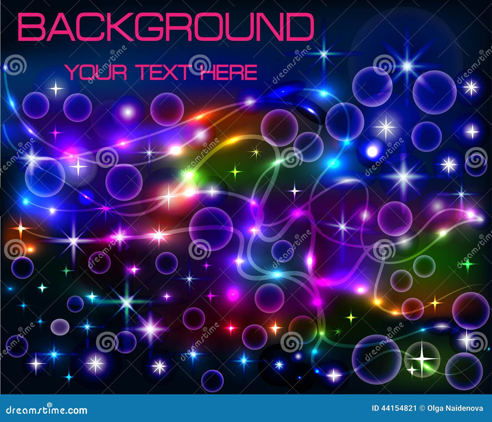 Wallpaper #rGdO5pIBSpphPi3-ezKv142 Bright Shiny Neon Background with Circles and Lines Stock Vector