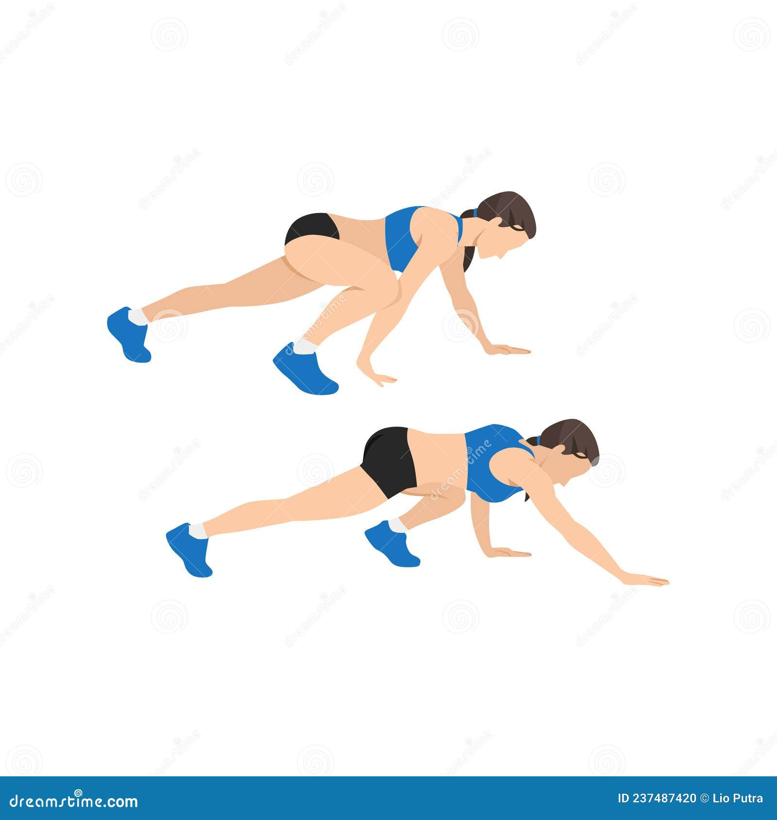 Wallpaper #vmczCZMBSpphPi3-o86c41 Bear Crawl Exercise Introduction Step with Healthy Stock Vector