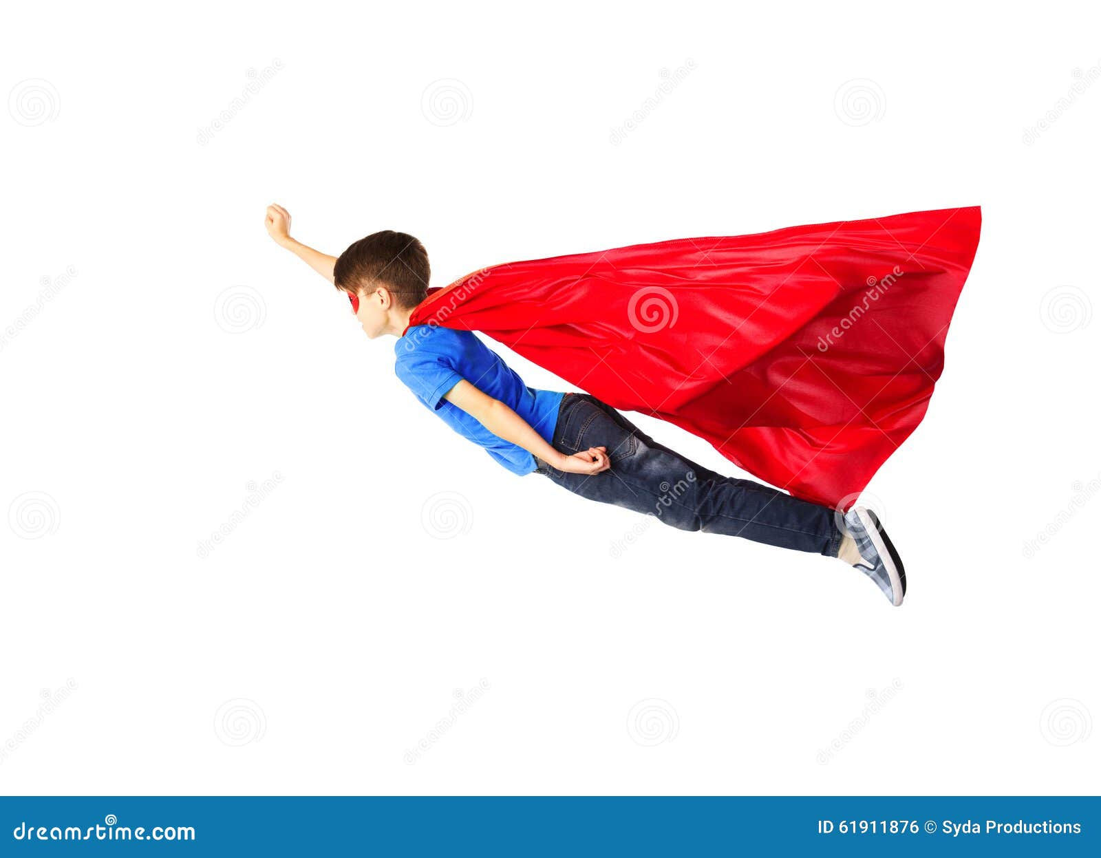 Wallpaper #YWfCDJMBSpphPi3-L-BK42 Boy in Red Superhero Cape and Mask Flying on Air Stock Photo Image of