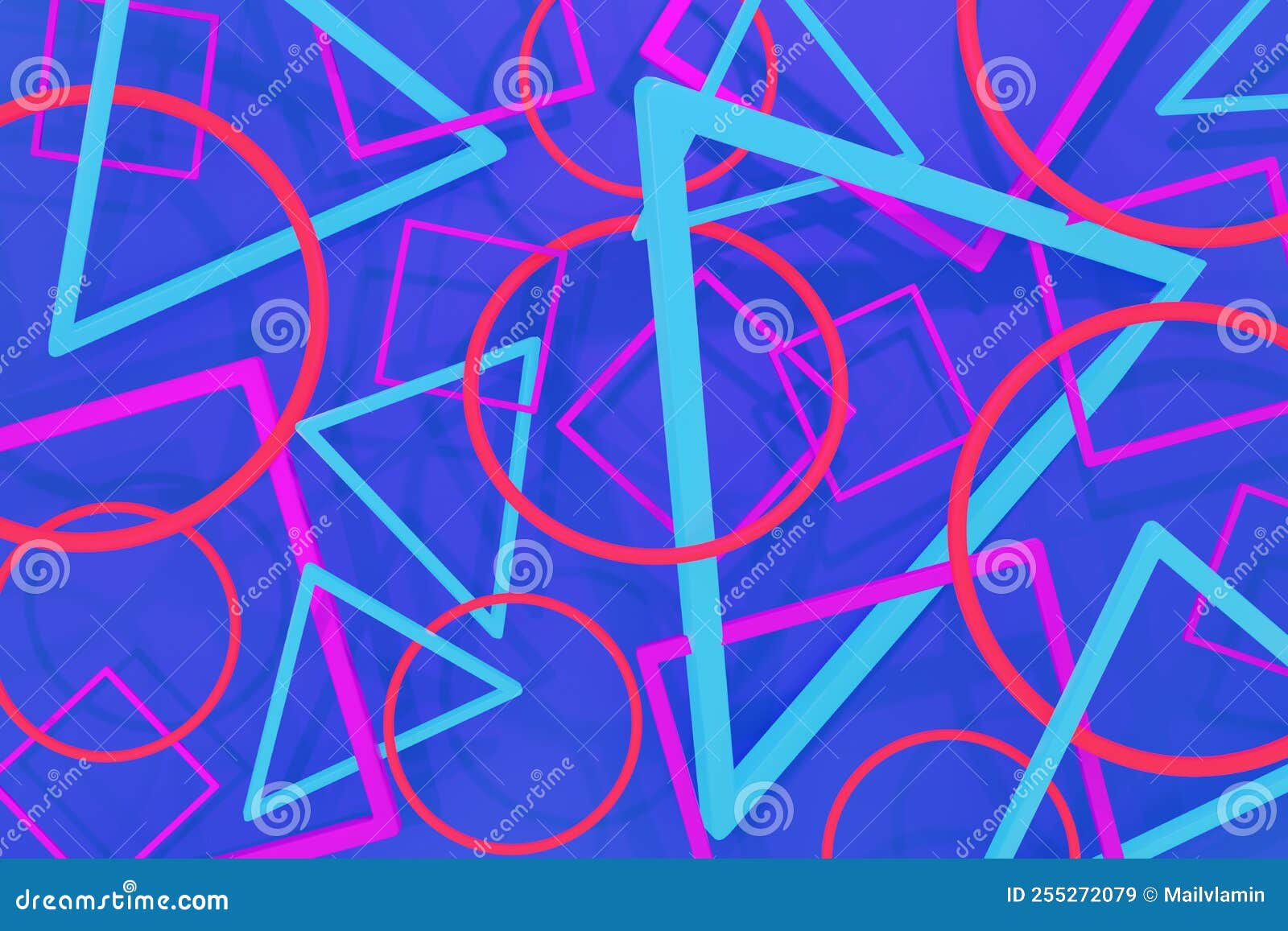 Wallpaper #c9d08 Abstract Colorful Geometric Triangle Seamless Pattern Background