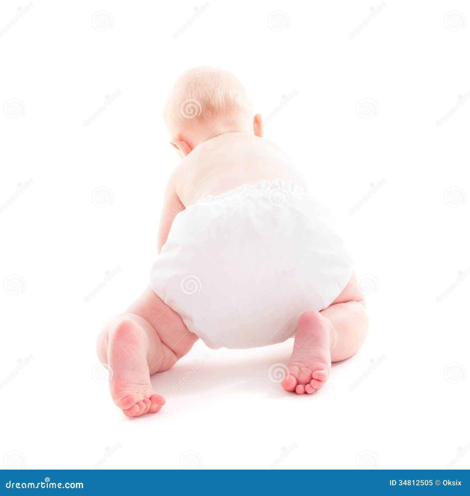 Wallpaper #vmczCZMBSpphPi3-o86c270 Baby Crawling Stock Image Image of Diapers Isolated 34812505