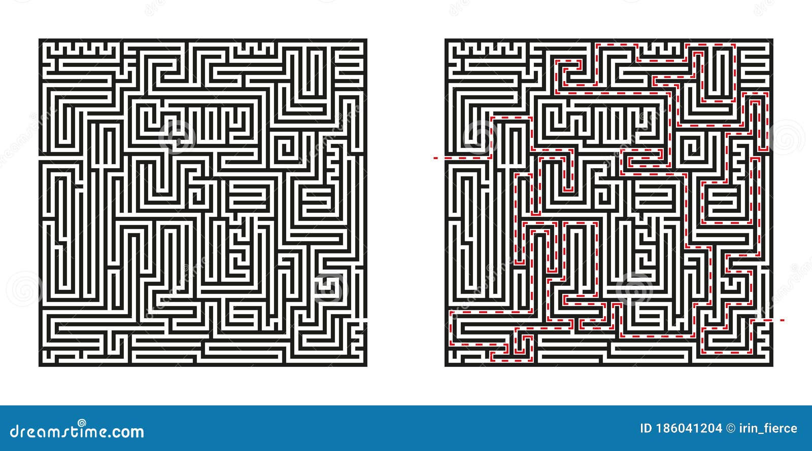 Wallpaper #gGdQ7pIBSpphPi3-YVxF419 Black Square Vector Maze Isolated on White Background Hard Labyrinth