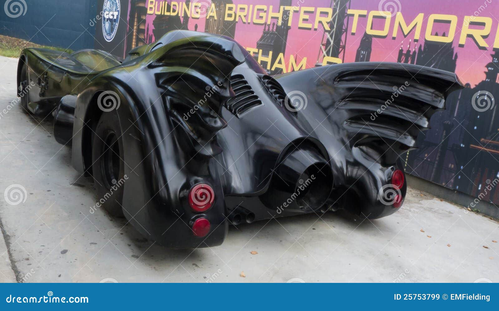 Wallpaper #SeozVJMBlwTYPL18NAtQ194 Batmobile Back View of Batmans Car Editorial Stock Image Image