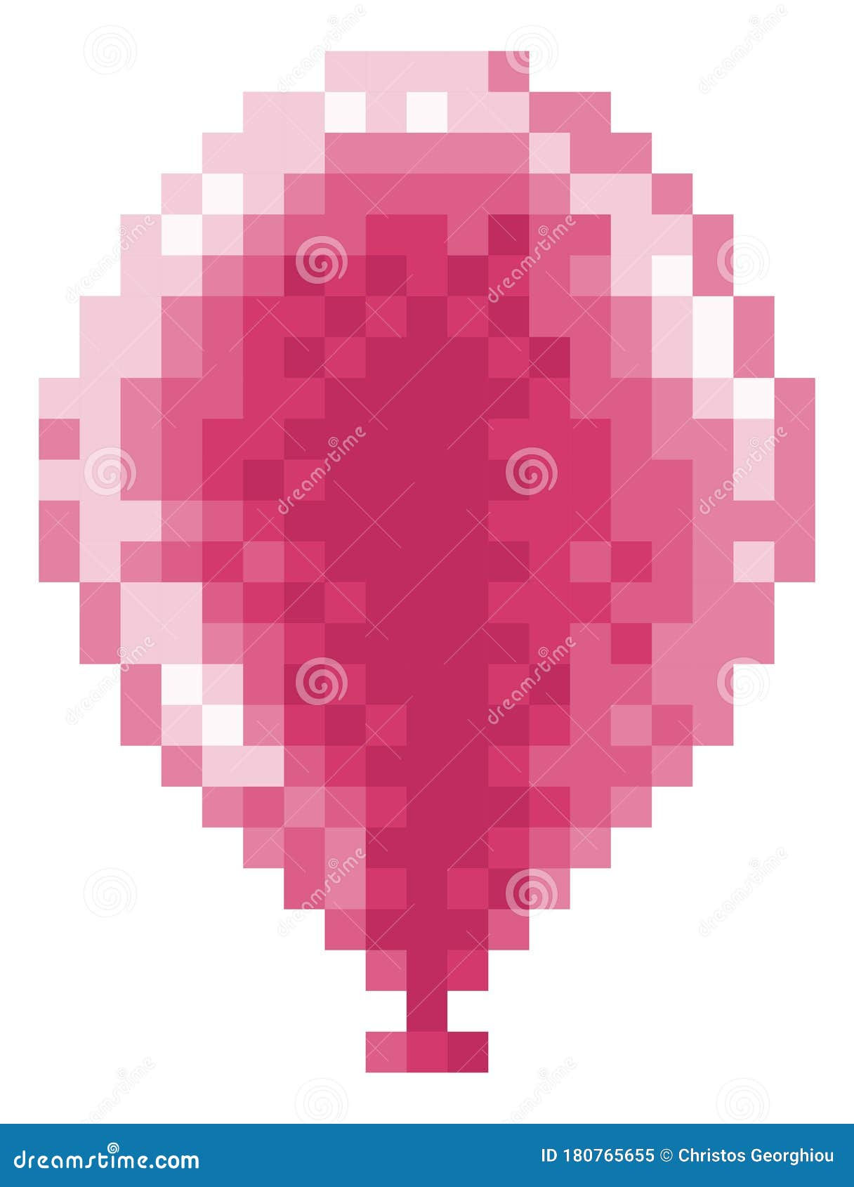 Wallpaper #a0D6MJMBJhL2WPbaiMSr140 Balloon Pixel Art 8 Bit Arcade Video Game Icon Stock Vector