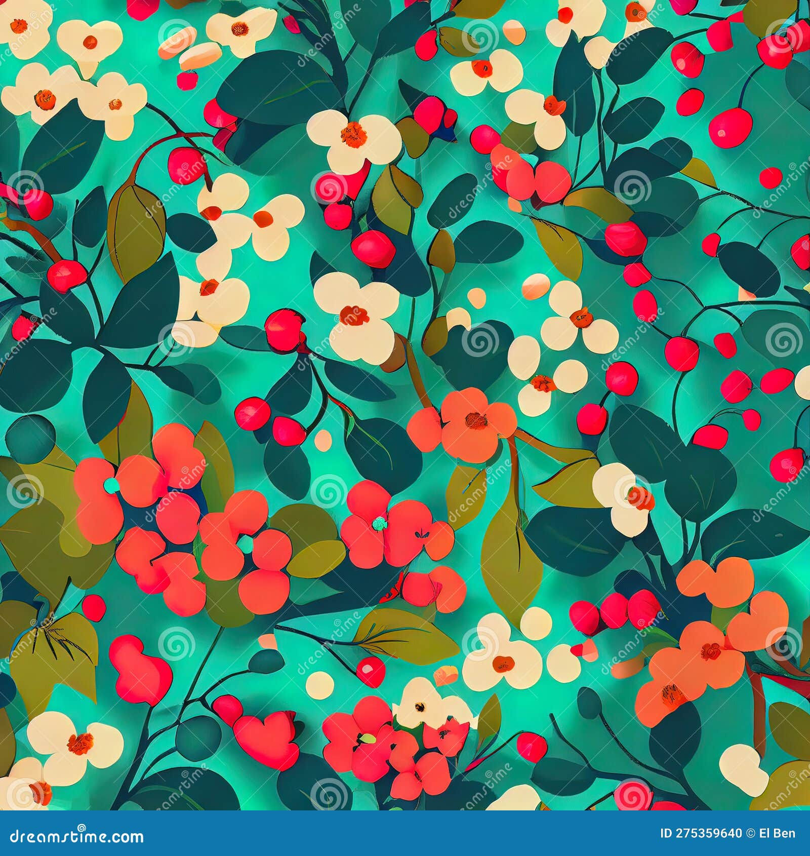 Wallpaper #4GdP9JIBSpphPi3-k3mn90 Beautiful Flower Pattern Stock Illustration Illustration of Seamless