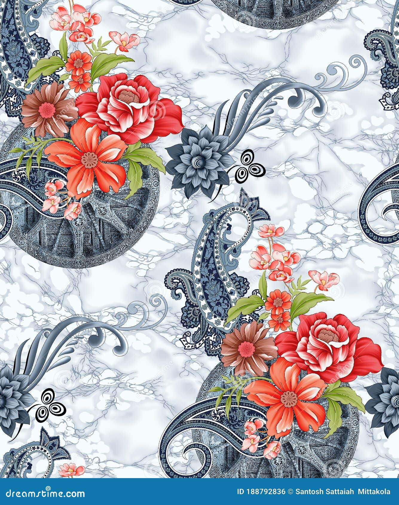 Wallpaper #4GdP9JIBSpphPi3-k3mn60 Beautiful Flower Pattern Floral Colorful Seamless Allover Design