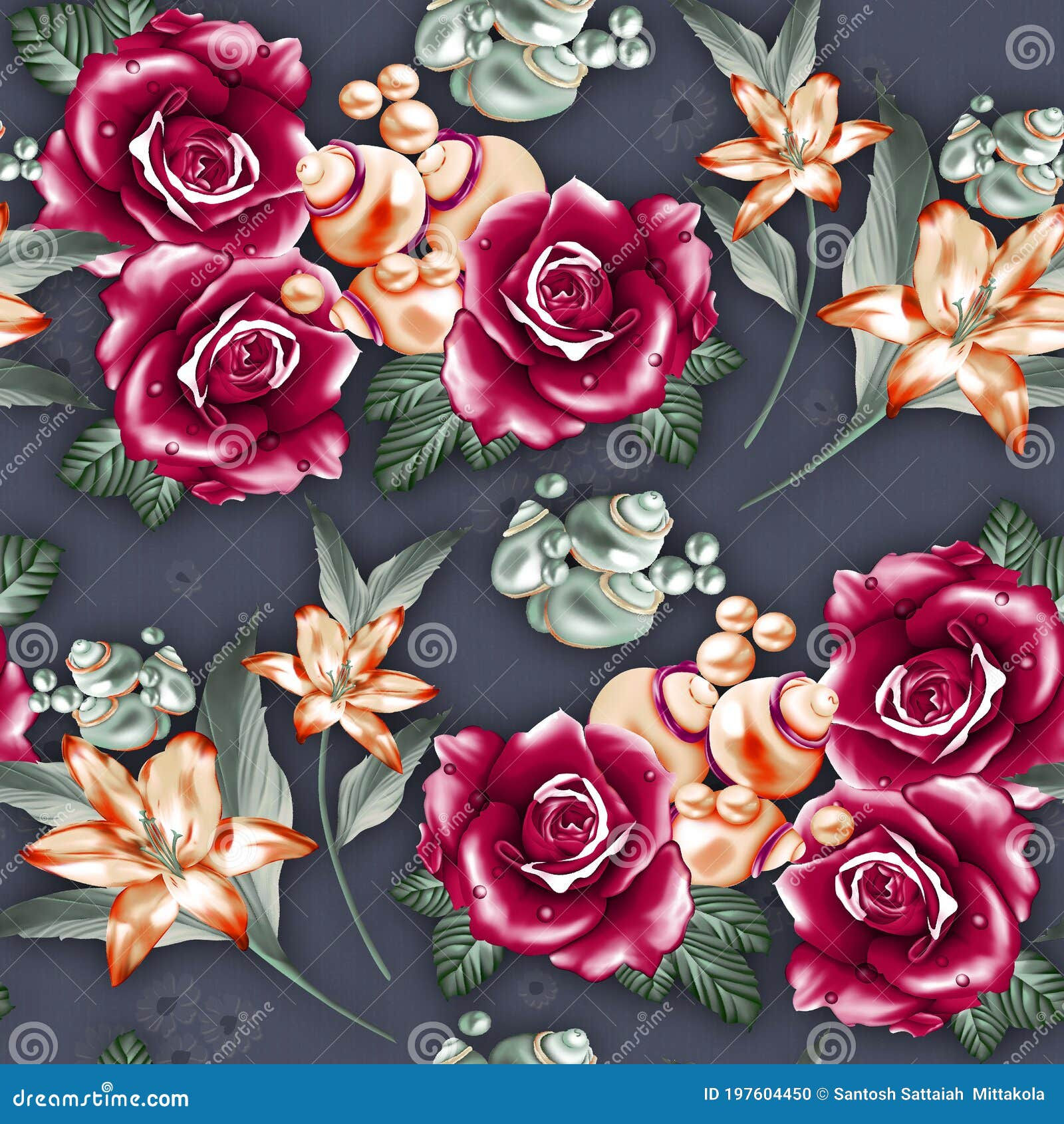 Wallpaper #4GdP9JIBSpphPi3-k3mn40 Beautiful Flower Pattern Floral Seamless Digital Designwatercolor