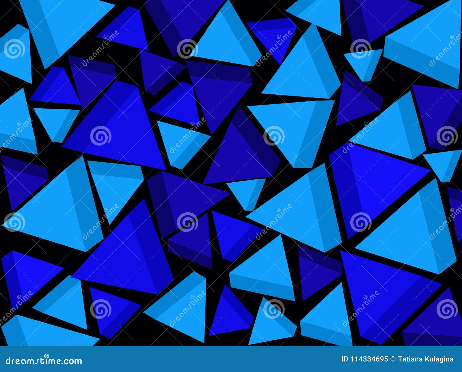 Wallpaper #c9d08 Abstract Colorful Geometric Triangle Seamless Pattern Background