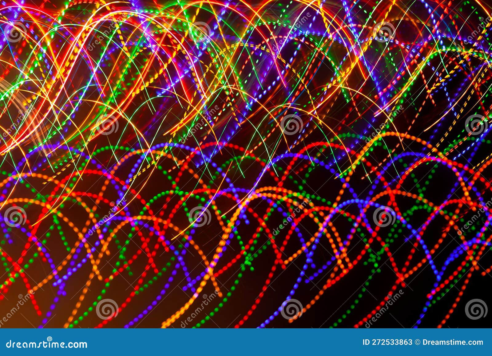 Wallpaper #9R0YLZMBlOZrFDOkn87x83 Blurred Abstract Background Drawing with Light Garlands Stock Image