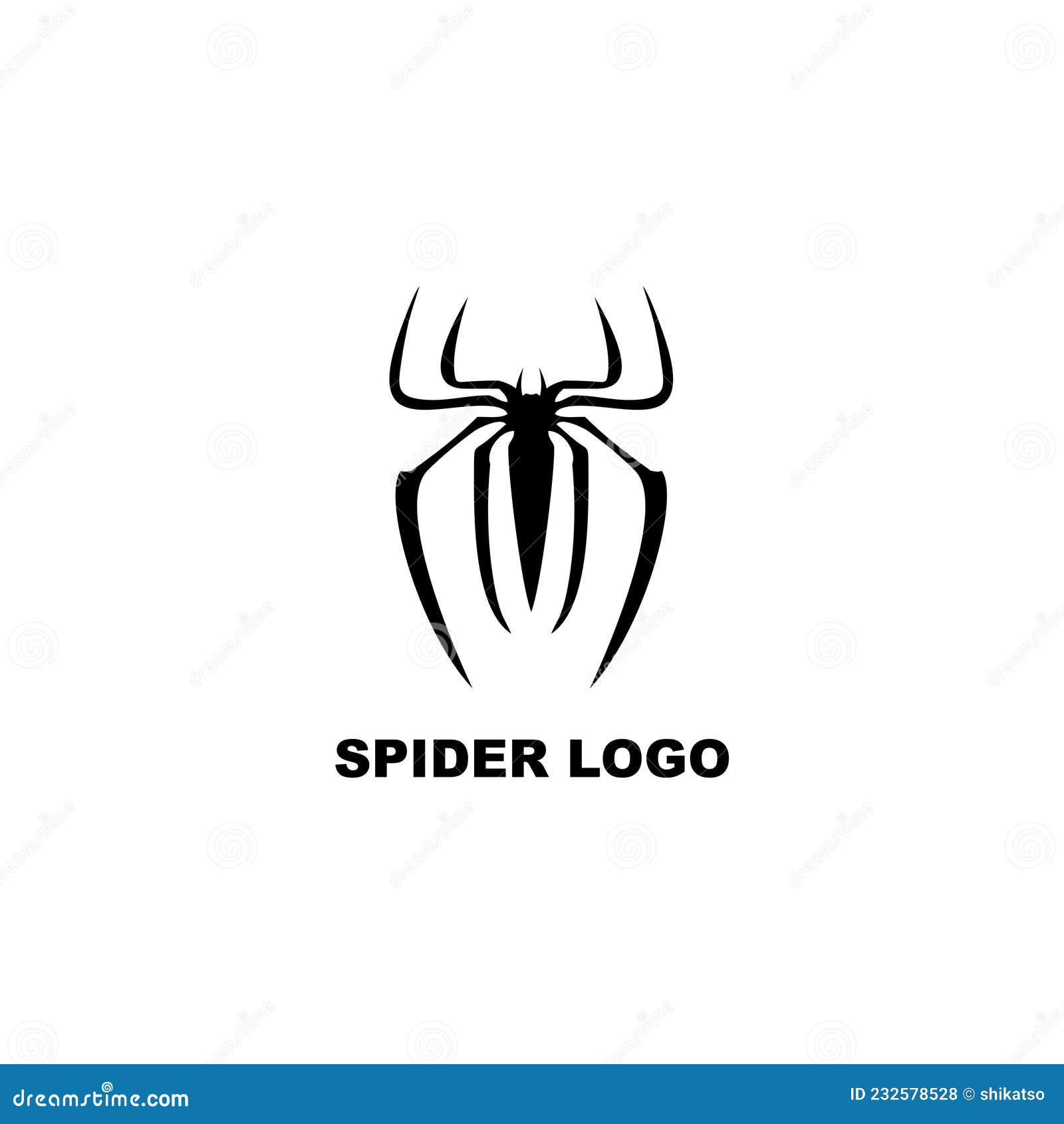 Wallpaper #gfRVOpMBKFX8bn3rWnh319 Black Spider Vector Logo Design Stock Vector Illustration of Horror