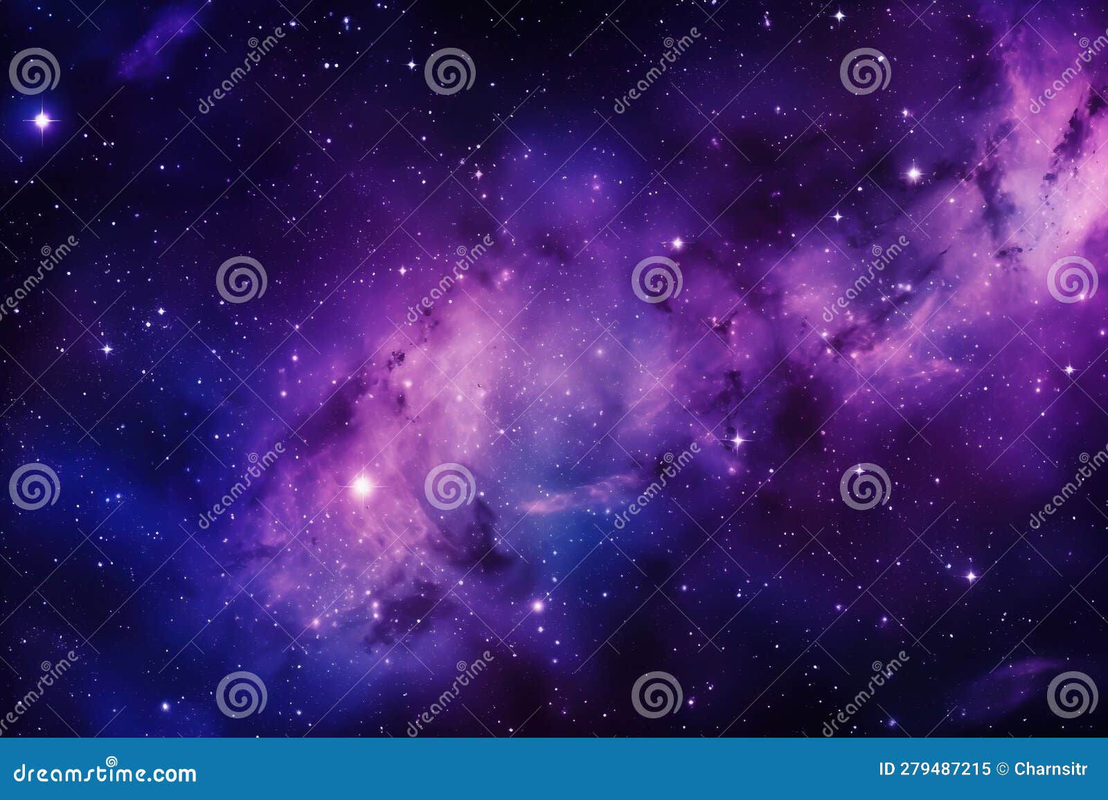 Wallpaper #gWfk_ZIBSpphPi3-tp0a84 Blue and Purple Galaxy Background Created with Generative AI Technology