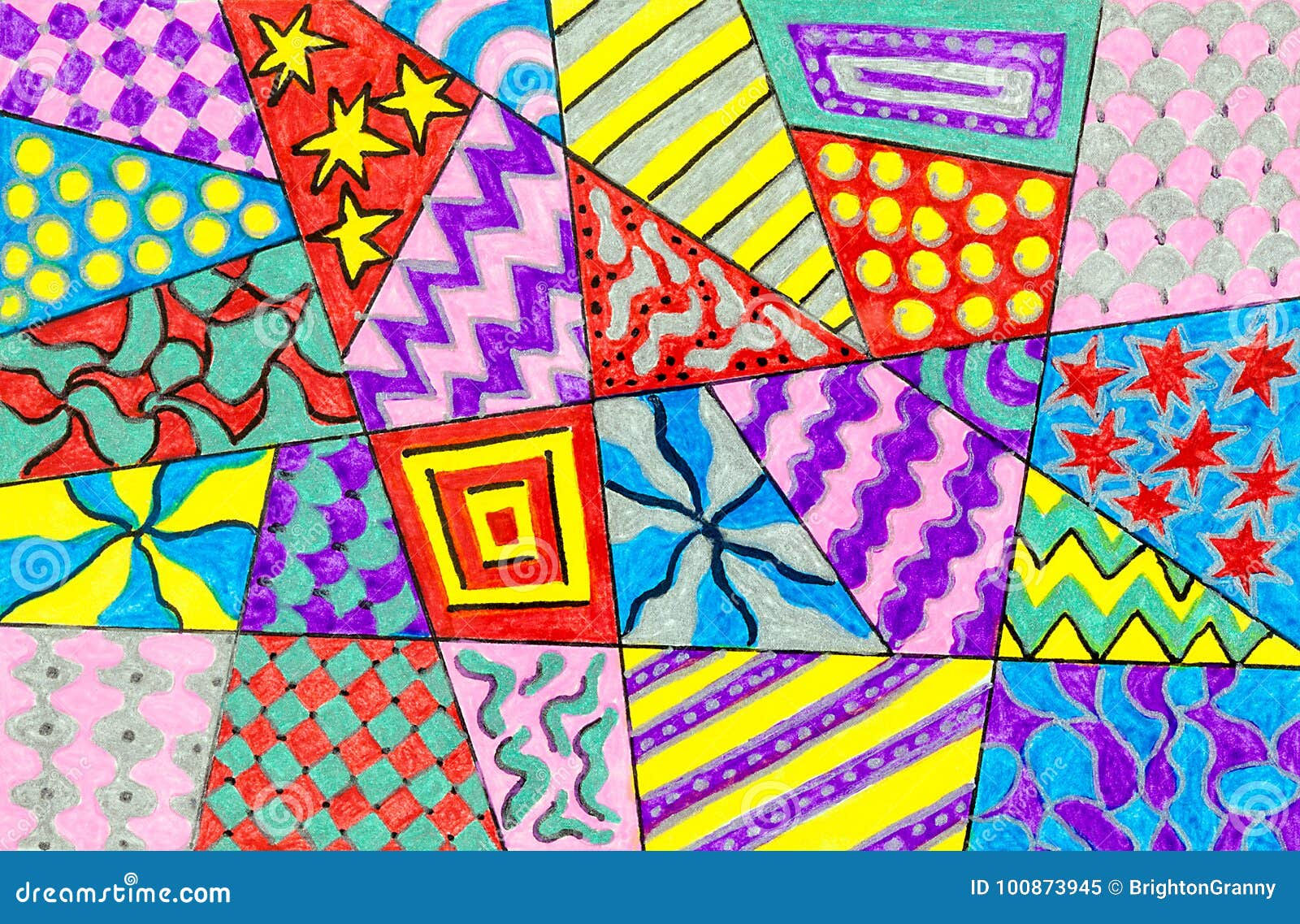 Wallpaper #sx3sLJMBlOZrFDOktMwy64 Bright Colourful Patterns Stock Illustration Illustration of Optical