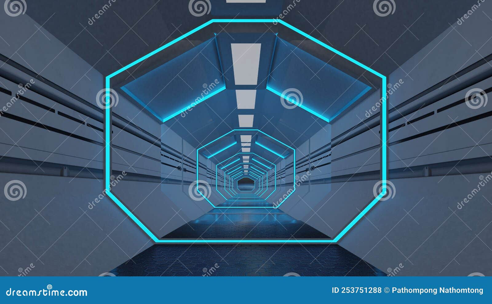 Wallpaper #NWegBpMBSpphPi3-J8JF242 Background of Sci Fi Gate Tunnel Modern Futuristic Spaceship 3D