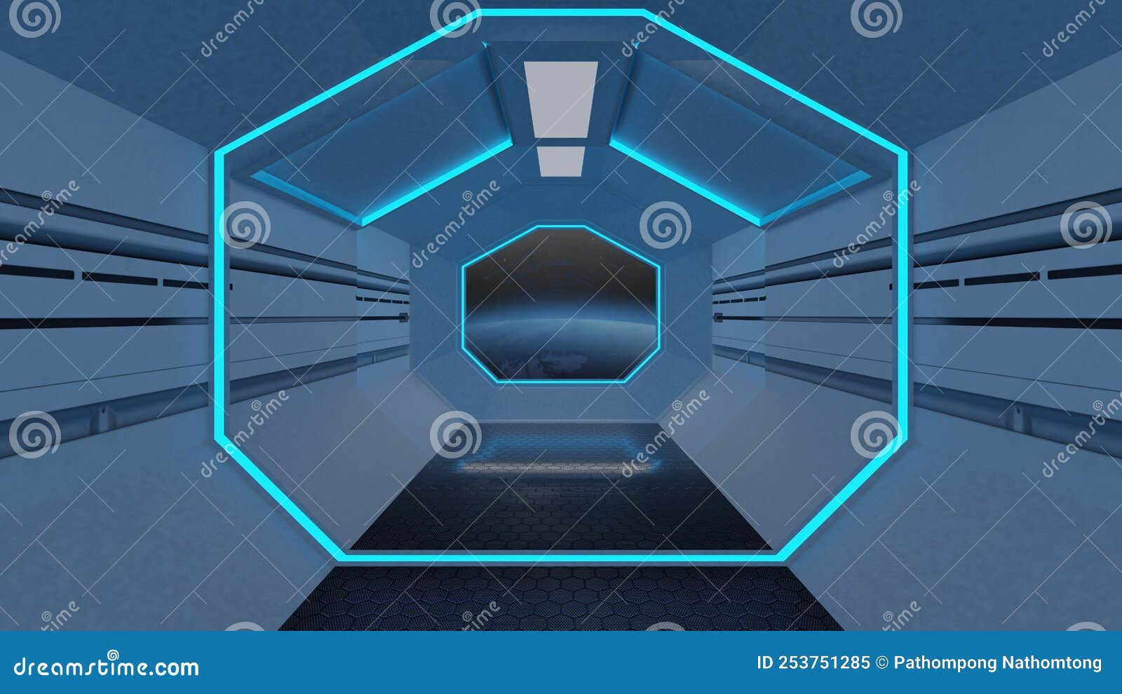 Wallpaper #NWegBpMBSpphPi3-J8JF72 Background of Sci Fi Gate Tunnel Modern Futuristic Spaceship 3D