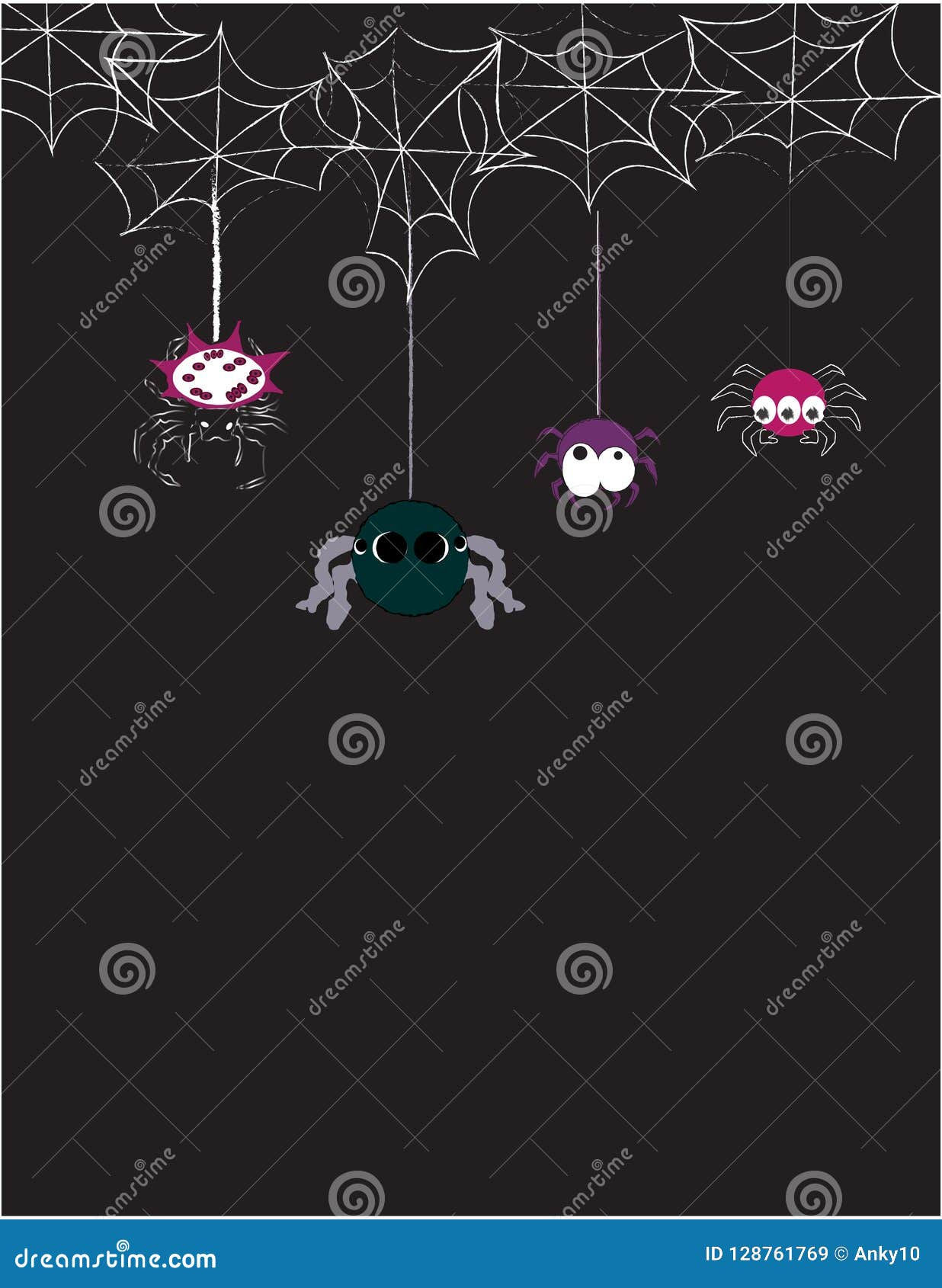 Wallpaper #zqkWiJcBxbDgA0Rl1O5S57 Funny Spiders Vector Image of a Funny Cartoon Spider Standing on All