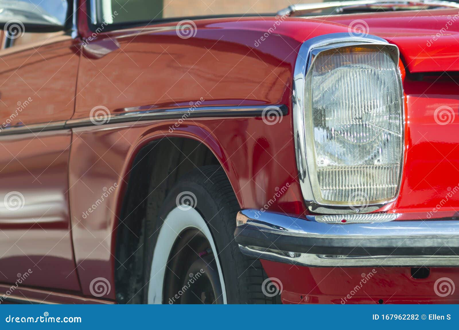 Wallpaper #kWidIpMBSpphPi3-uDN4188 Background Red Retro Car Front and Side View Stock Photo Image of