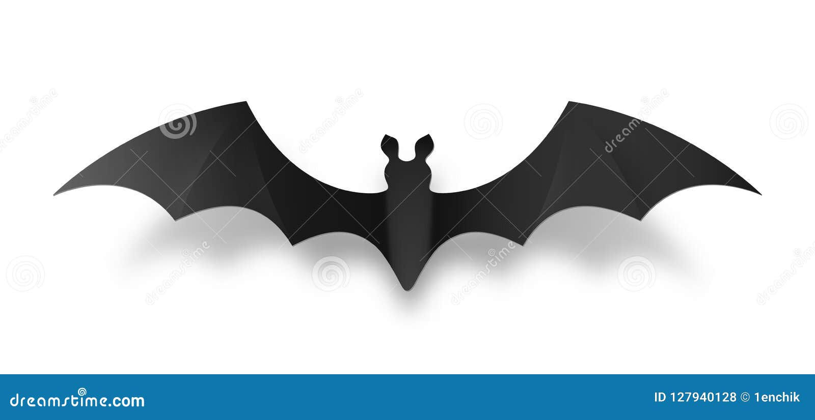 Wallpaper #a1jtM5MBzN9vxX34kzpe25 Black Paper Bat with Shadow Halloween Vector Element Isolated on White