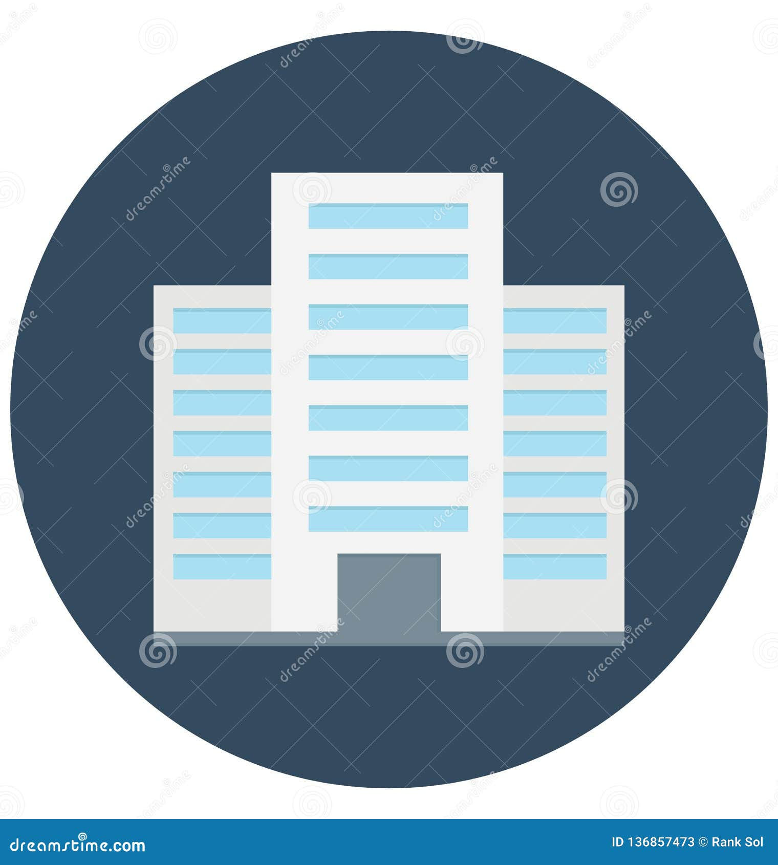 Wallpaper #gGdQ7pIBSpphPi3-YVxF257 Commercial Building Color Vector Icon Which Can Be Easily Modified or