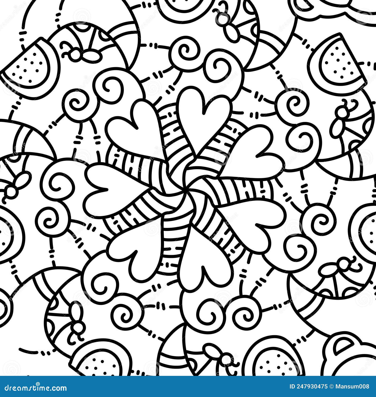 Wallpaper #p2fJ8JIBSpphPi3-WGiW253 Black and White of Abstract Background Stock Illustration