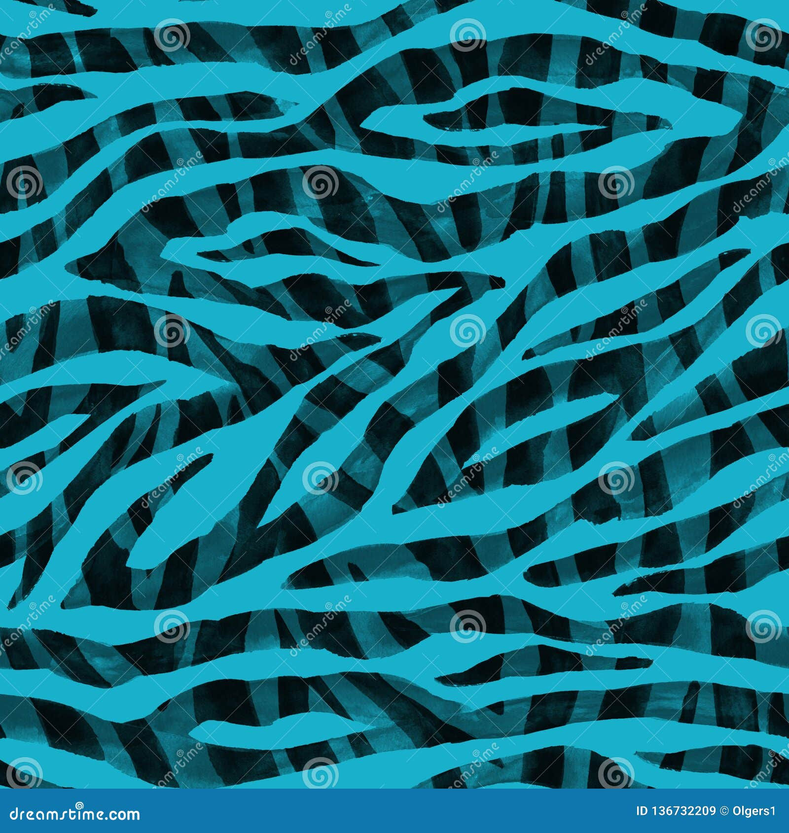 Wallpaper #1hduPpMBPLD5_VENHt9093 Black and Turquoise Teal Abstract Zebra Striped Textured Seamless