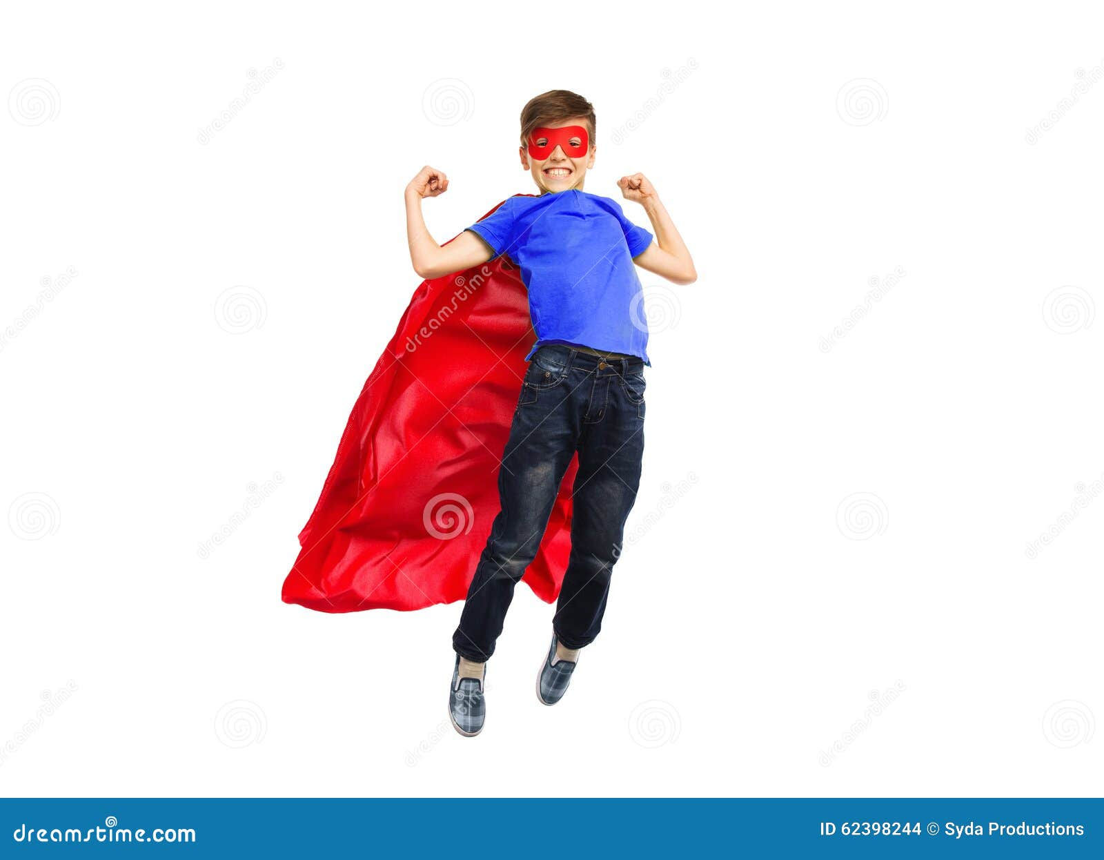 Wallpaper #YWfCDJMBSpphPi3-L-BK87 Boy in Red Super Hero Cape and Mask Flying on Air Stock Photo Image
