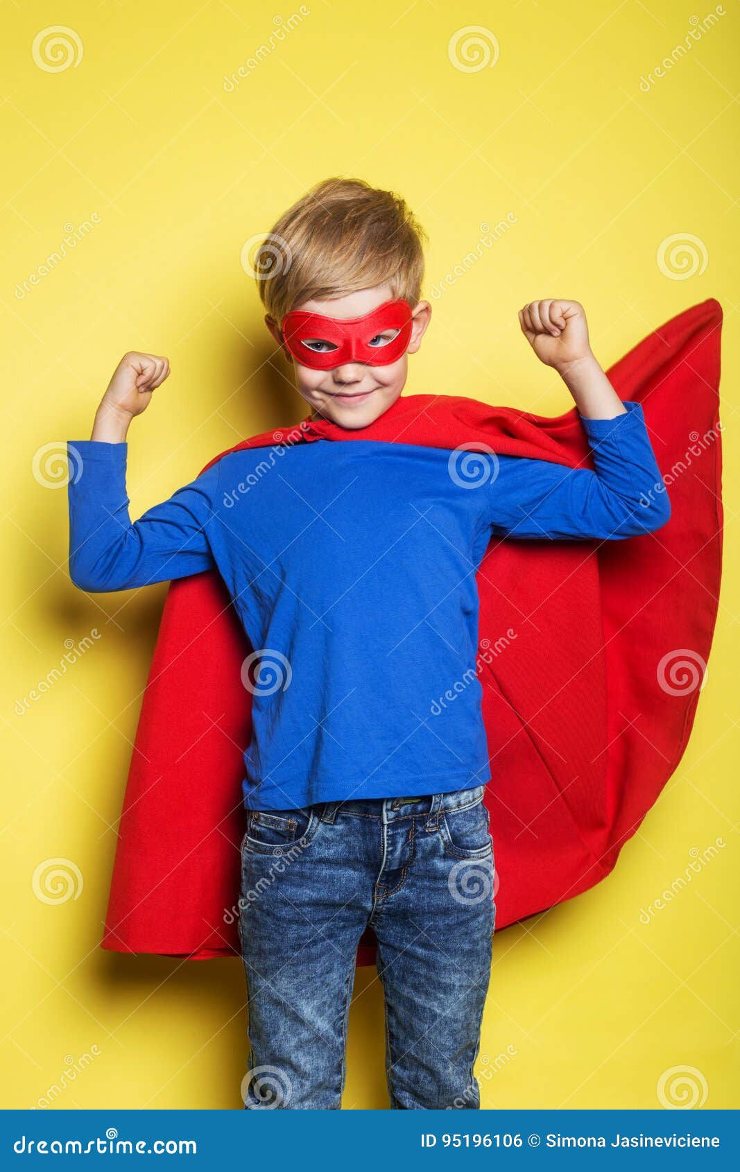 Wallpaper #YWfCDJMBSpphPi3-L-BK59 Boy in Red Super Hero Cape and Mask Superman Studio Portrait Over