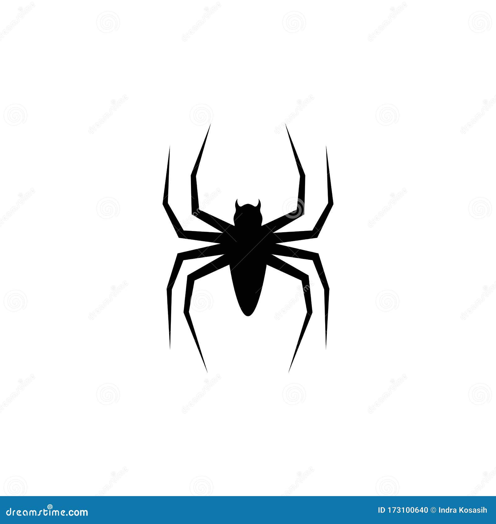 Wallpaper #nWcC_5IBSpphPi3-bKEo161 Black Spider Logo Template Vector Icon Illustration Stock Vector