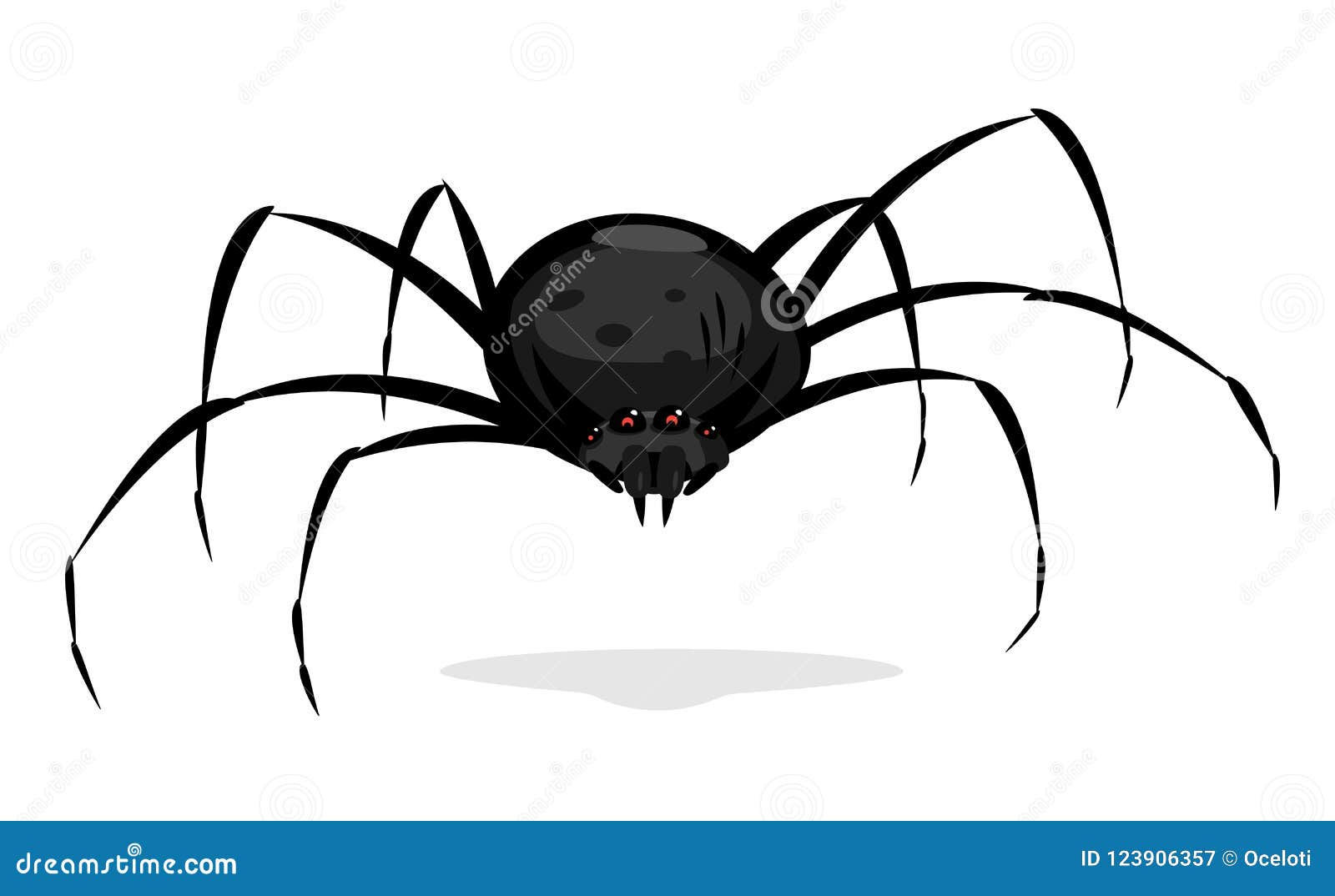 Wallpaper #dmc-DJMBSpphPi3--N2q250 Black Cartoon Spider Stock Vector Illustration of Nature 123906357