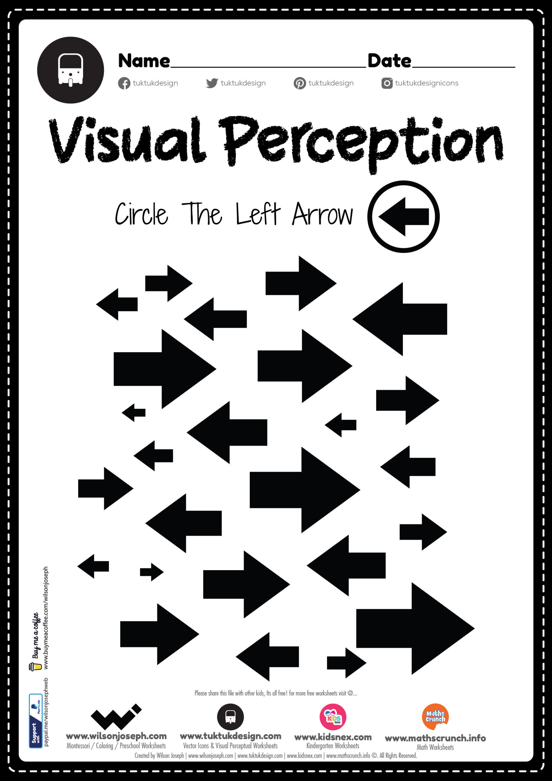 Wallpaper #3E70C Visual Perception Worksheets Free Printable Pdf for Kids 30 Free