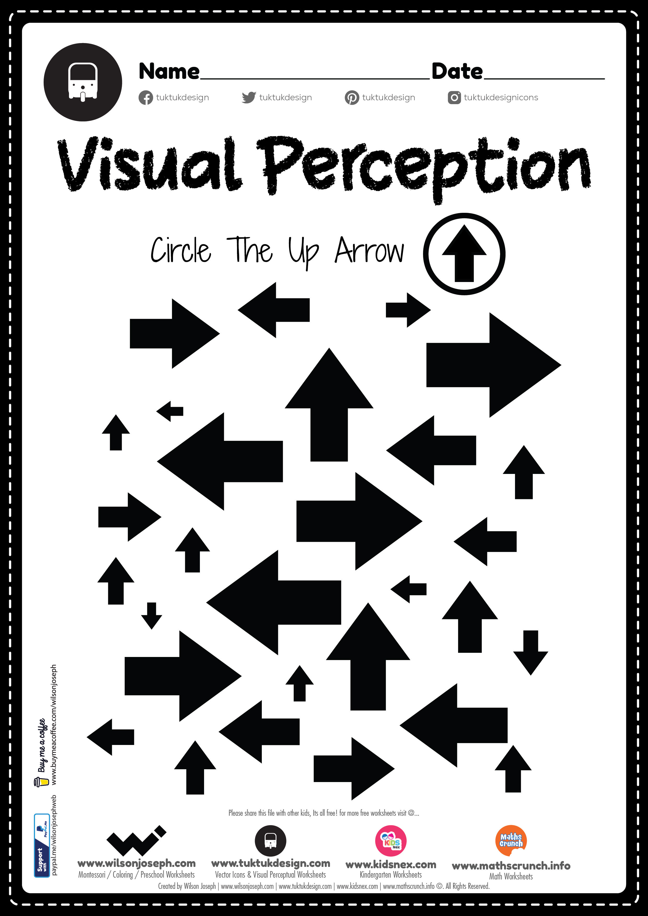 Wallpaper #3E70C Visual Perception Worksheets Free Printable Pdf for Kids 30 Free