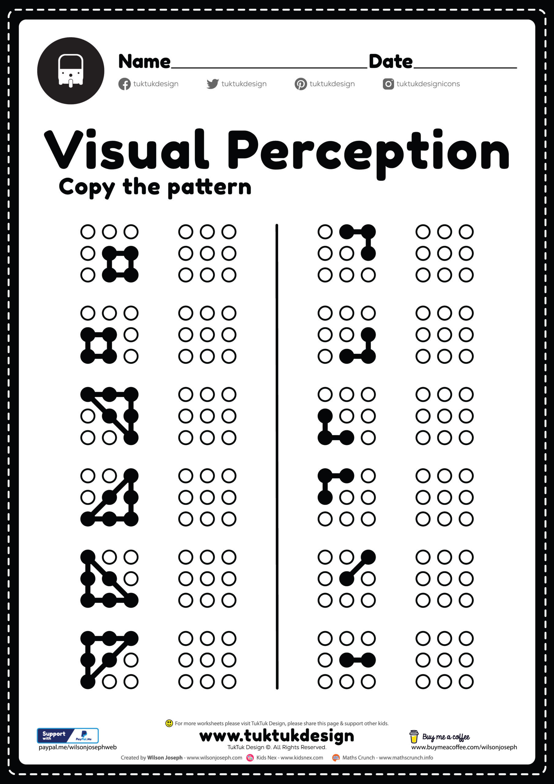 Wallpaper #3E70C Visual Perception Worksheets Free Printable Pdf for Kids 30 Free