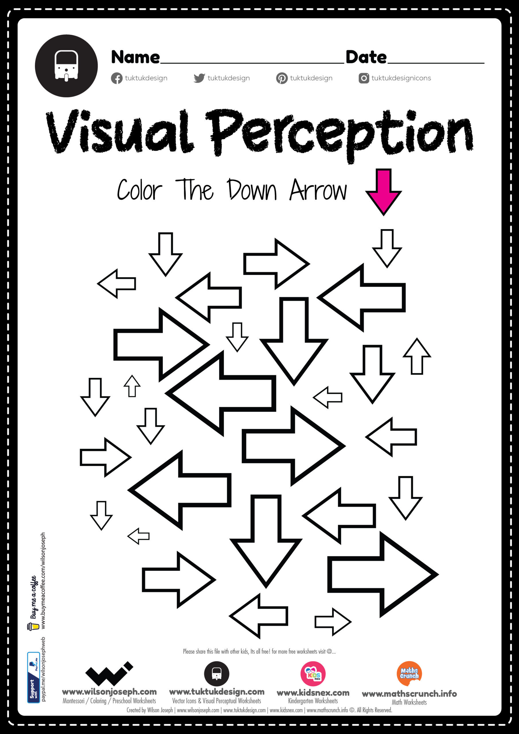 Wallpaper #3E70C Visual Perception Worksheets Free Printable Pdf for Kids 30 Free