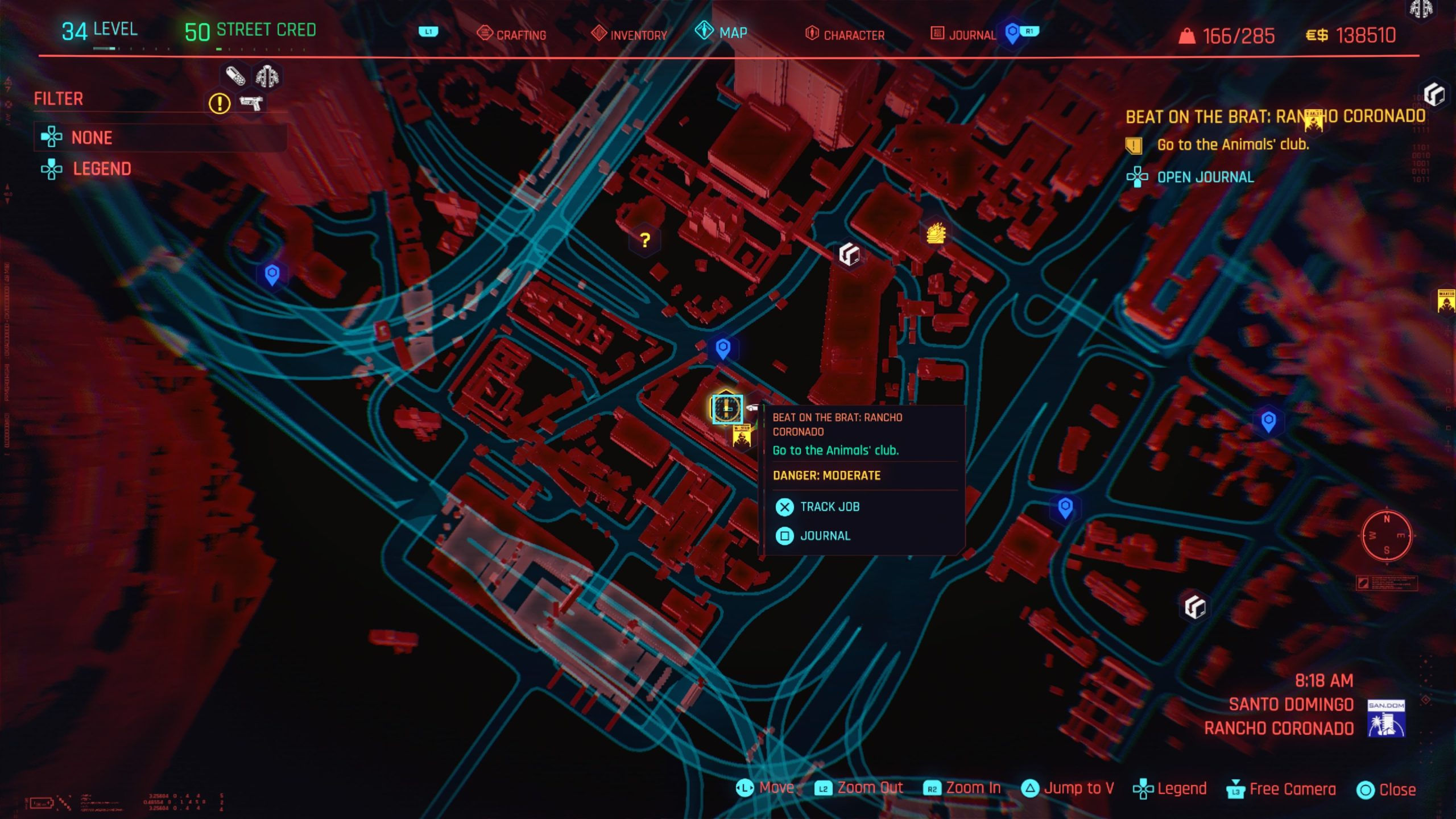 Wallpaper #oxo1T5MB1yWOL4qgm37V199 Cyberpunk 2077 Santo Domingo Map