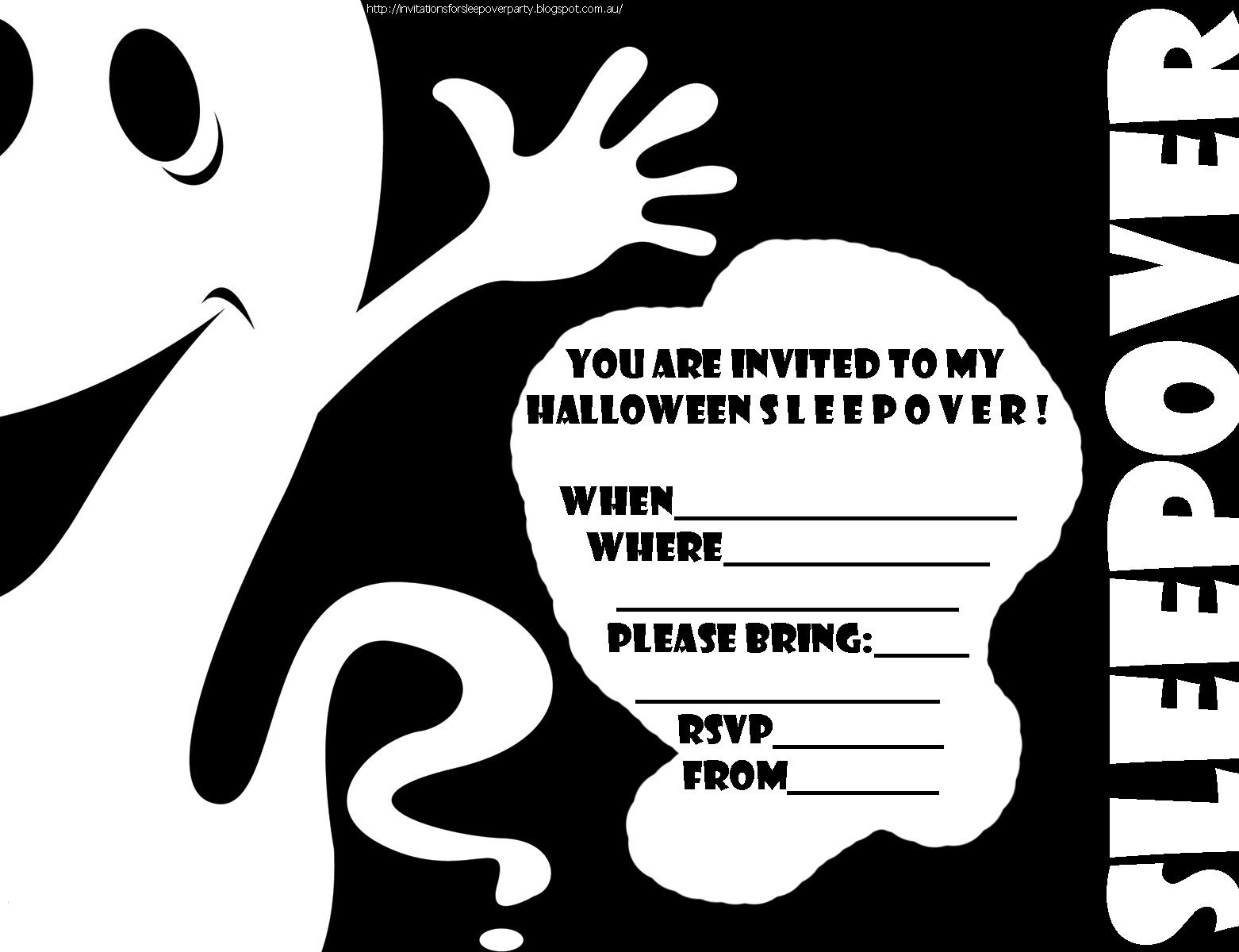 Wallpaper #IotfdZcBcm9NJah-aXdY153 Invitations for Sleepover Party