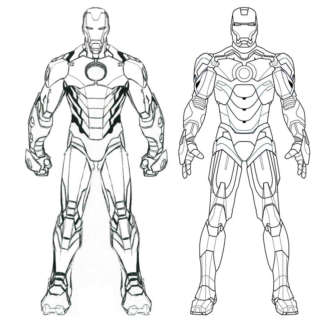 Wallpaper #kGcs65IBSpphPi3-skov263 Iron Man Armor Suits Drawing Sketch Coloring Page