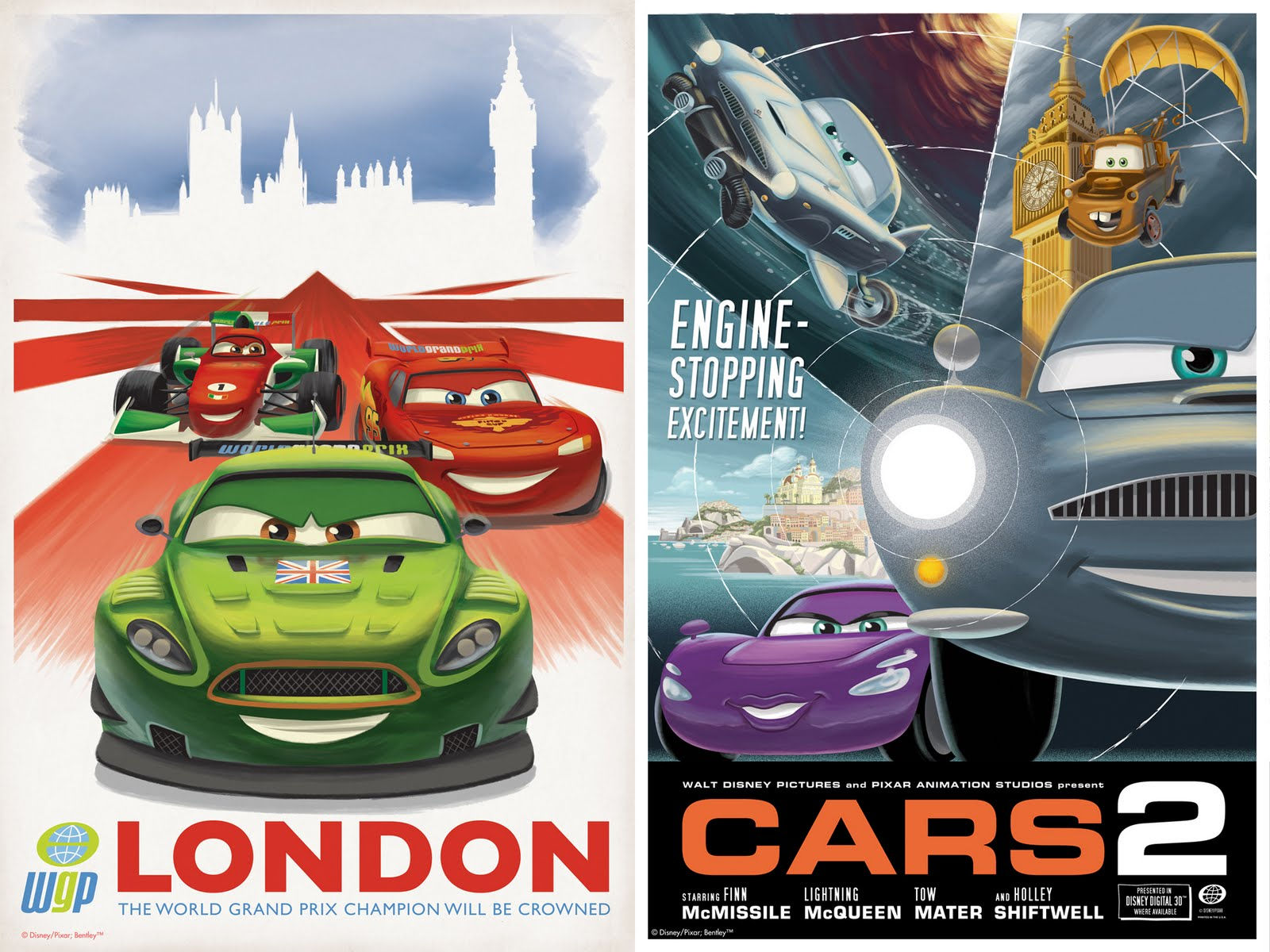 Wallpaper #5gAx7I4BSdW8dNouBxMy3 Moviepush Cars 2 Poster Campaign