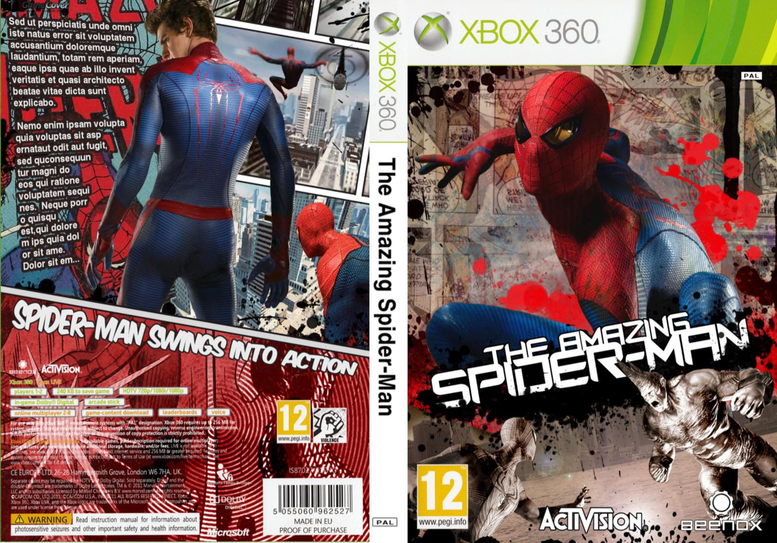 Wallpaper #f2hWHJMBSpphPi3-mSKd219 Hard Gamess the Amazing Spider Man Xbox 360