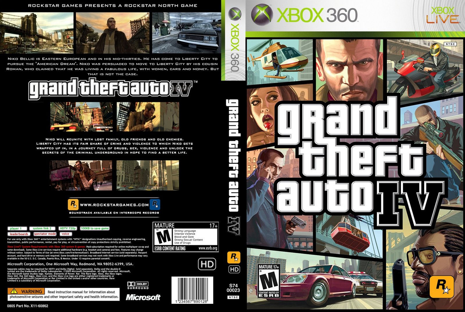 Wallpaper #5453a Gta V Xbox One Box Art Cover by Iceman423626