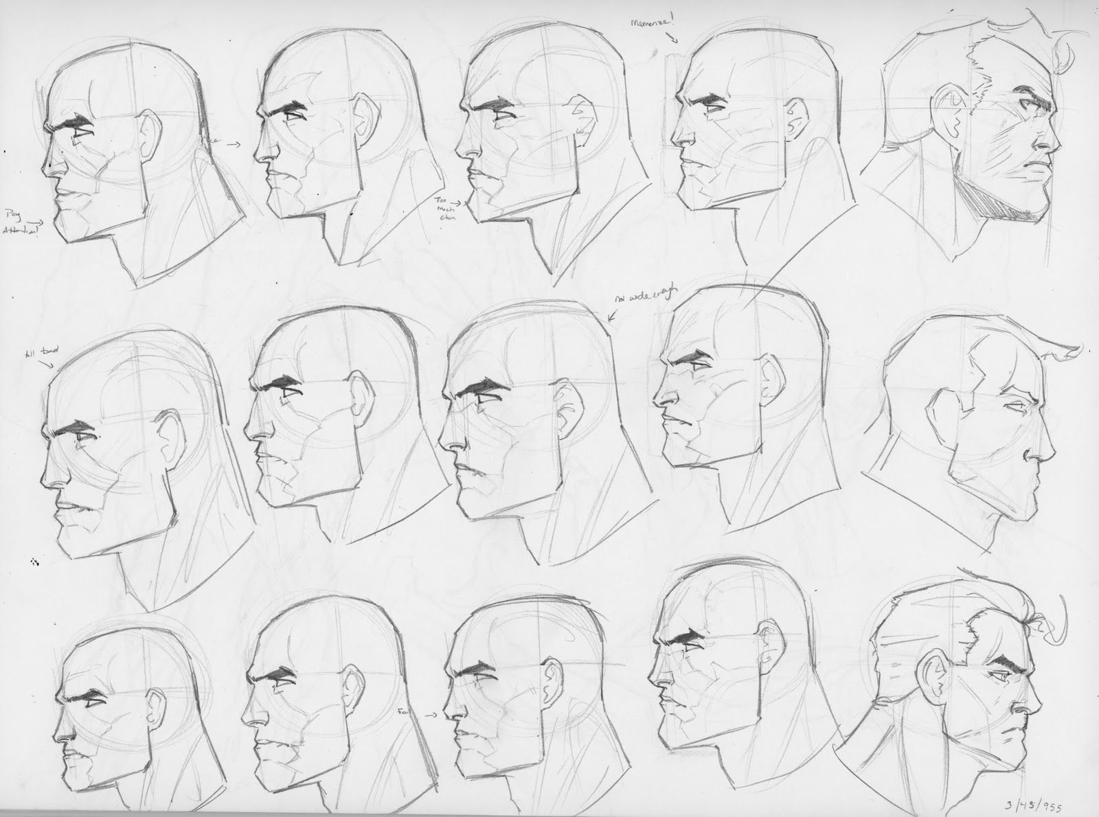 Wallpaper #xGdJ95IBSpphPi3-d4V5159 Sketchbook of Gary Lyles Jr First 100 Heads Jim Lee Style Men