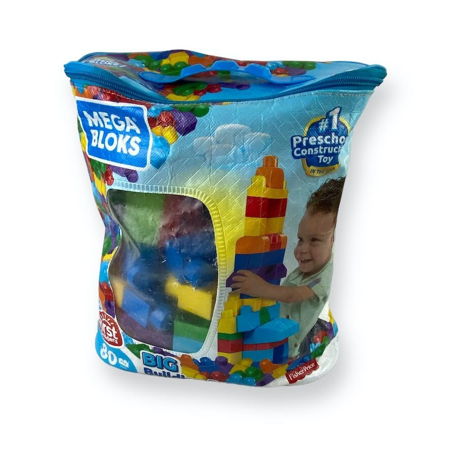 Wallpaper #634d6 Mega Bloks First Builders Big Building Bag with Big Building Blocks