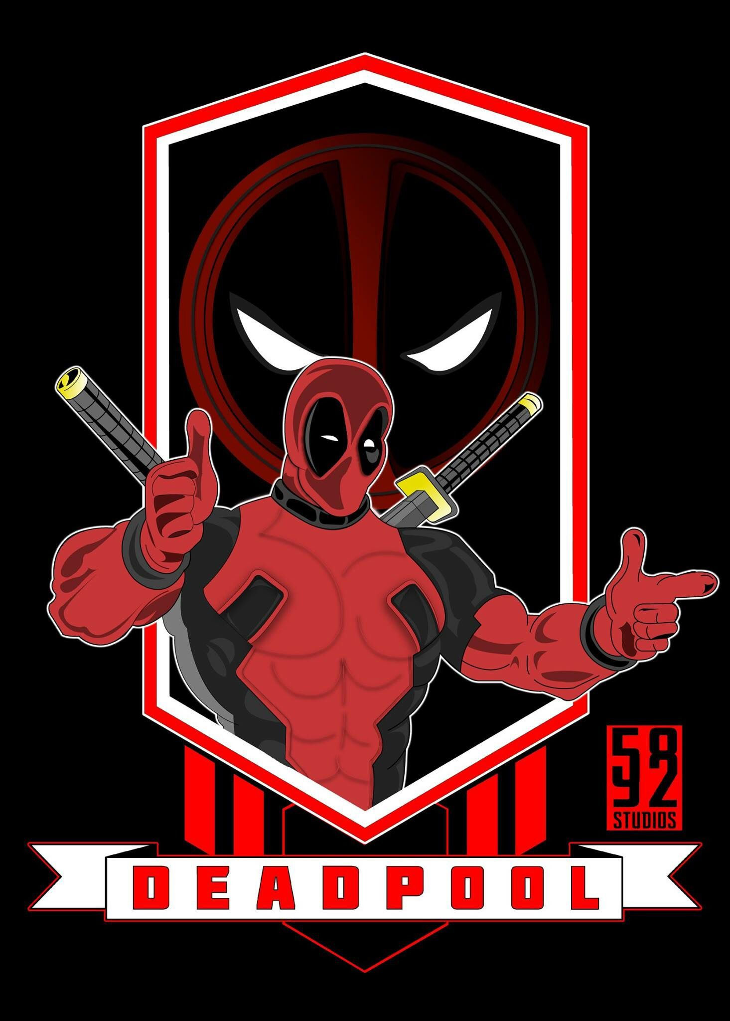 Wallpaper #_jNYM5MBcgDP3FvJV6ps294 Vector Deadpool at Vectorifiedcom Collection of Vector Deadpool Free