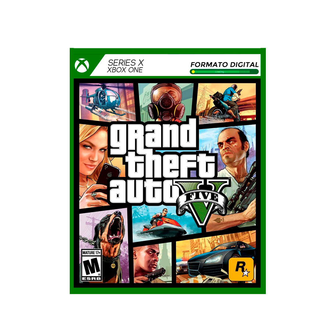 Wallpaper #5453a Gta V Xbox One Box Art Cover by Iceman423626