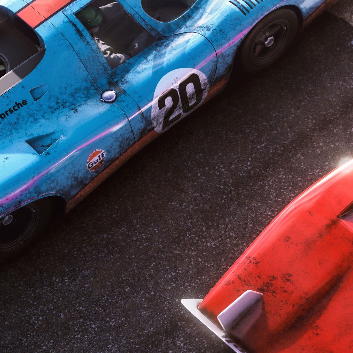 Wallpaper #SED_L5MBJhL2WPbaIr9B38 Porsche vs Ferrari Colors of Speed